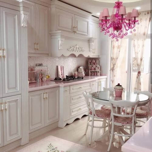  طراحی آشپزخانه در دکوراسیون داخلی منزل عروس-وب سایت هالی